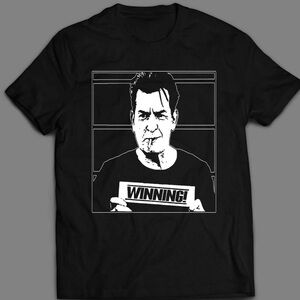 CHARLIE SHEEN WINNING UNISEX T SHIRT